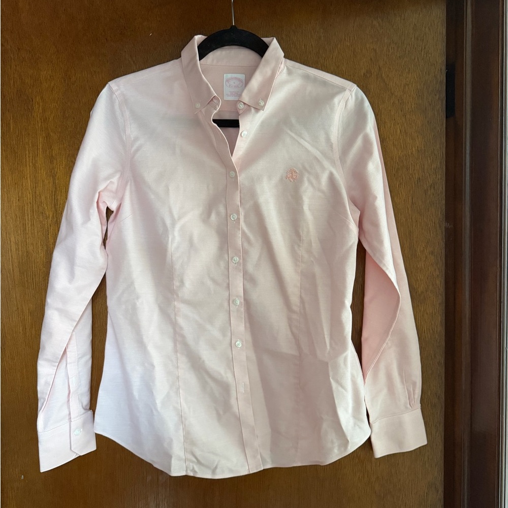 Women’s Pink Button-Down Shirt
